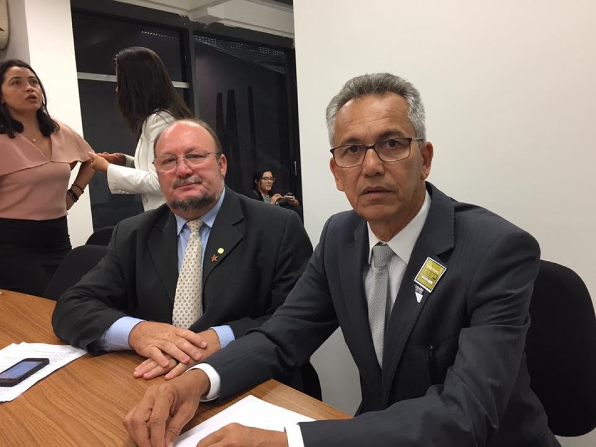 Em Braslia, Marcos Santana busca recursos para So Cristvo (Imagem: Assessoria Marcos Santana)