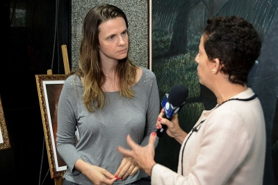 Carolina Westrup fala � TV Alese sobre influ�ncia das redes sociais em campanhas pol�ticas (Imagem: Jadilson Sim�es/Ag�ncia Alese)