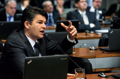 Senador Jos Medeiros (PSD-MT)  relator da matria na CDH (Imagem: Edilson Rodrigues/Agncia Senado)