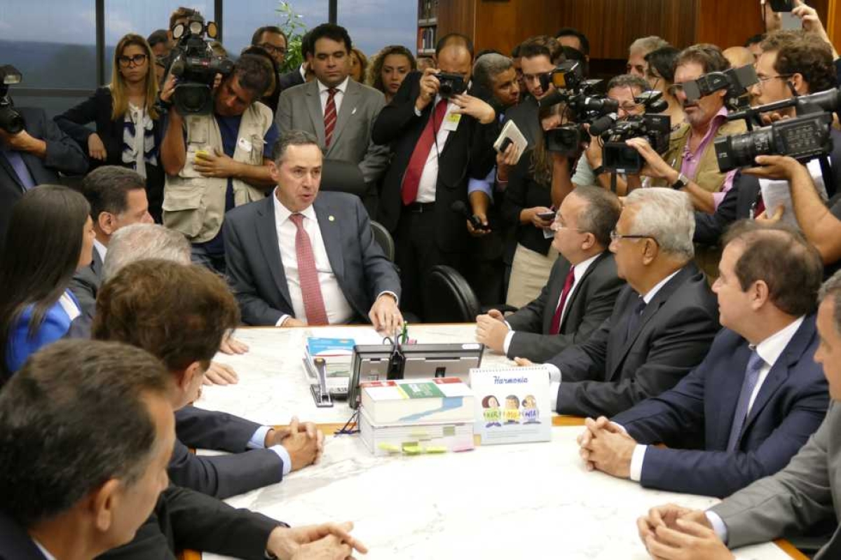 Jackson Barreto provoca reunio no STJ para tratar recursos provenientes das multas da repatriao (Imagem: Roque S/ASN)