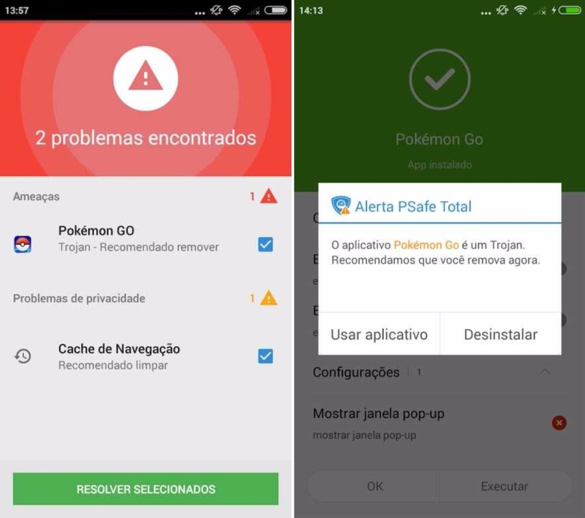 Alerta! PSafe bloqueia mais de 120 mil ameaas 